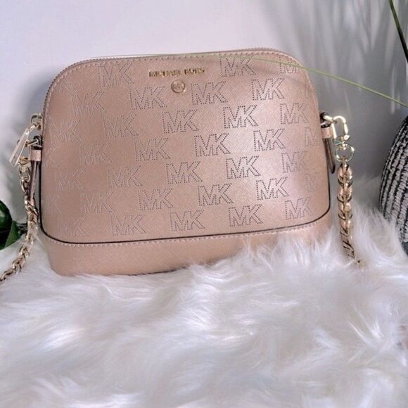 - New 💯 Authentic Michael KorsSignature Jet Set Charm Dome Crossbody - Picture 4 of 12